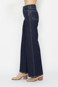 Judy Blue Tummy Control Retro Wide Denim Pants