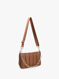 Lala Quilted Chain Crossbody