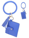 BB139x115 Solid Color Bangle/Key-Chain/Wallet w/ ID Window