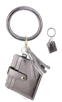 BB139x115 Solid Color Bangle/Key-Chain/Wallet w/ ID Window