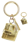 BB139x115 Solid Color Bangle/Key-Chain/Wallet w/ ID Window