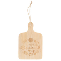 Autumn Fall Pumpkin Season Wooden Serving Board