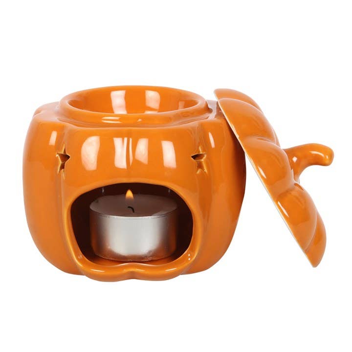 Autumn and Fall Pumpkin Wax Melt Burner