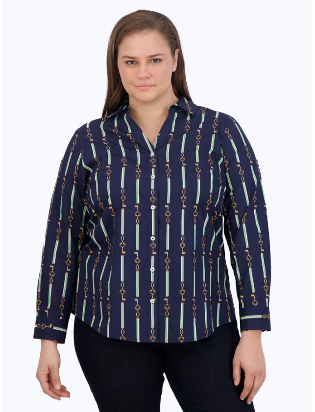 Foxcroft Mary Key Blouse Her