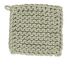 Cotton Crocheted Pot Holder, earth colors