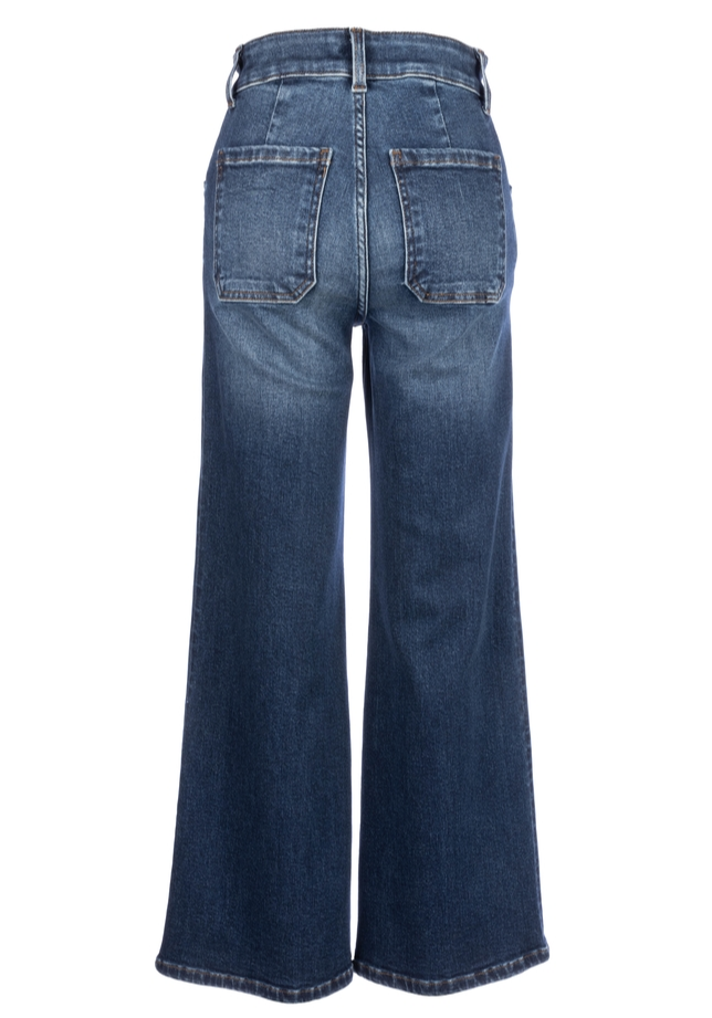 Meg High Rise Bracing Wide Leg Jean Kut