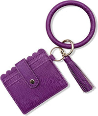 BB139x115 Solid Color Bangle/Key-Chain/Wallet w/ ID Window