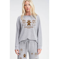 Christmas Print Soft Loungewear Set