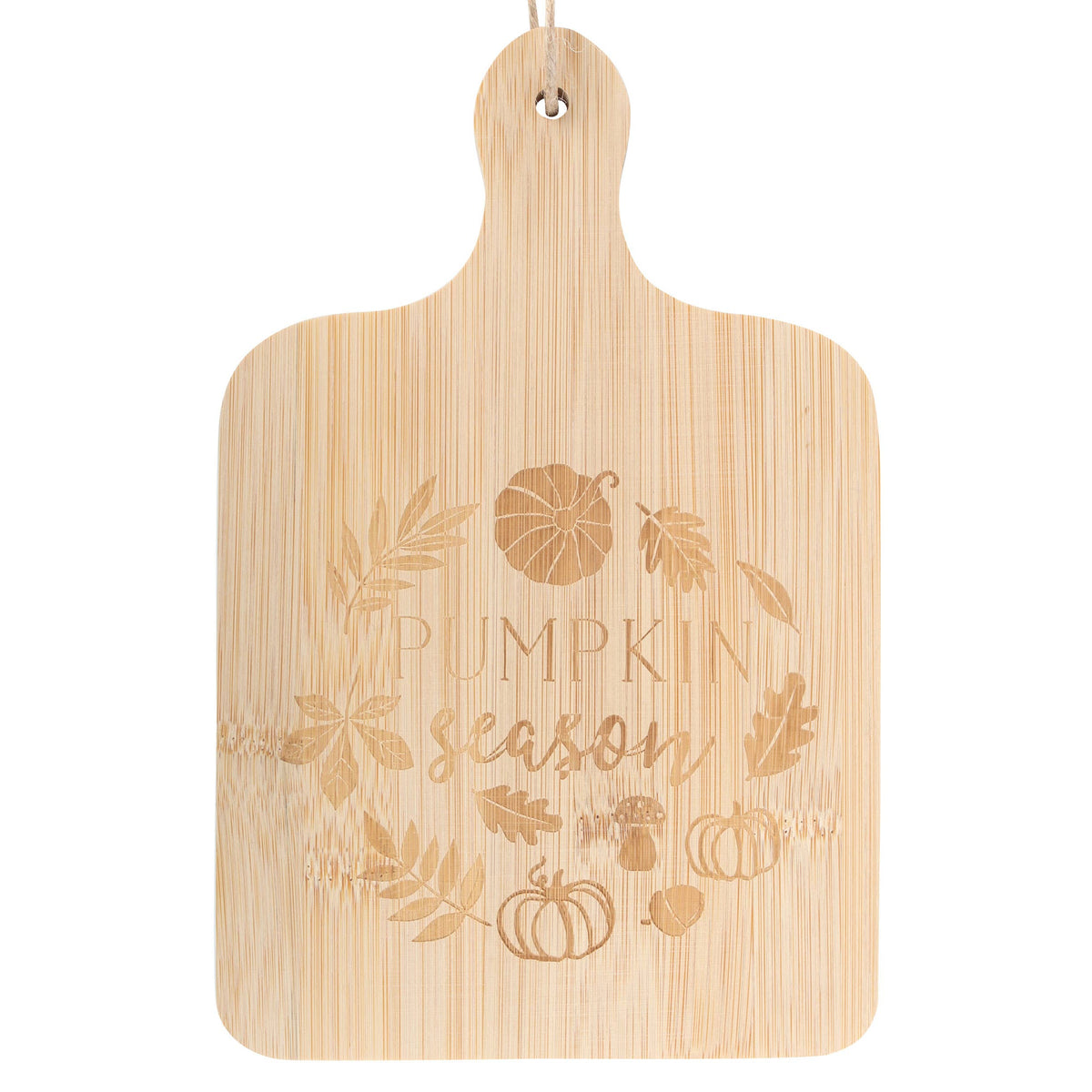 Autumn Fall Pumpkin Season Wooden Serving Board