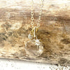 Crystal Jewelry Crystal Gold Necklace Boutique Salon trendy