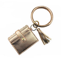 BB139x115 Solid Color Bangle/Key-Chain/Wallet w/ ID Window