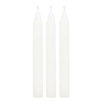 Pack of 12 White Healing Magic Spell Candles