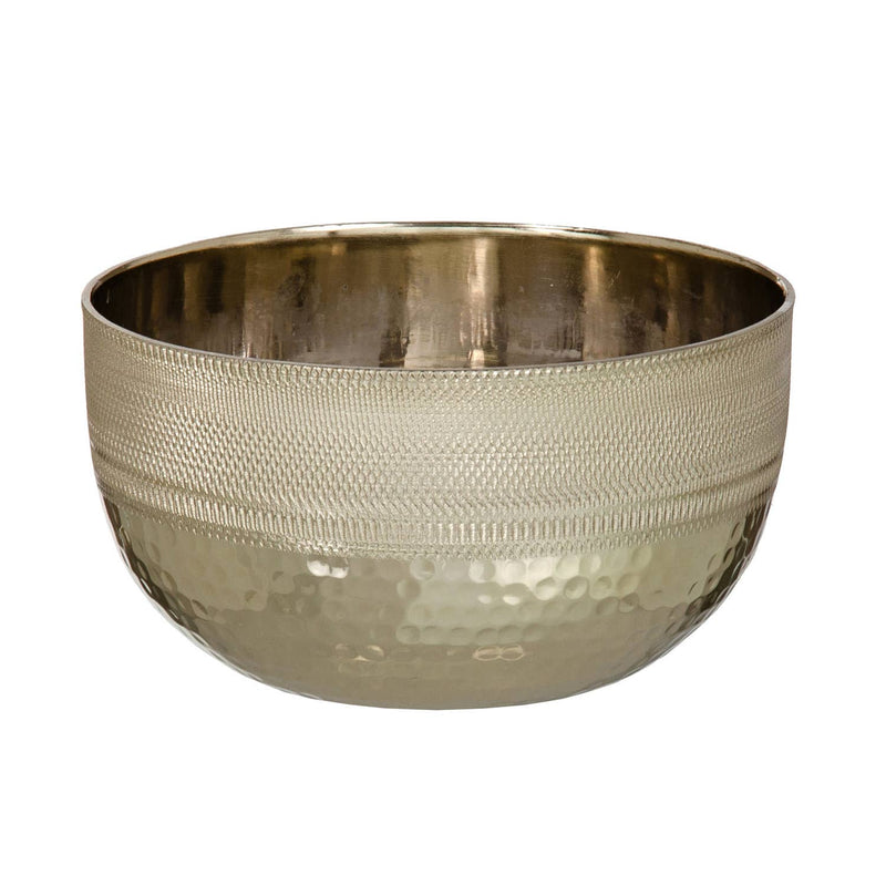 Gold Aluminum Bowl Centerpiece