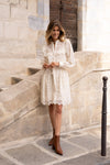 White Eyelet Dress